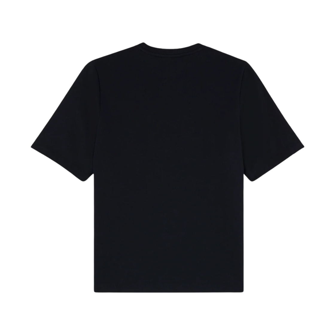 (W) 메종 키츠네 볼드 폭스 헤드 패치 컴포트 티셔츠 블랙((W) Maison Kitsune Bold Fox Head Patch Comfort T-Shirt Black) - 2