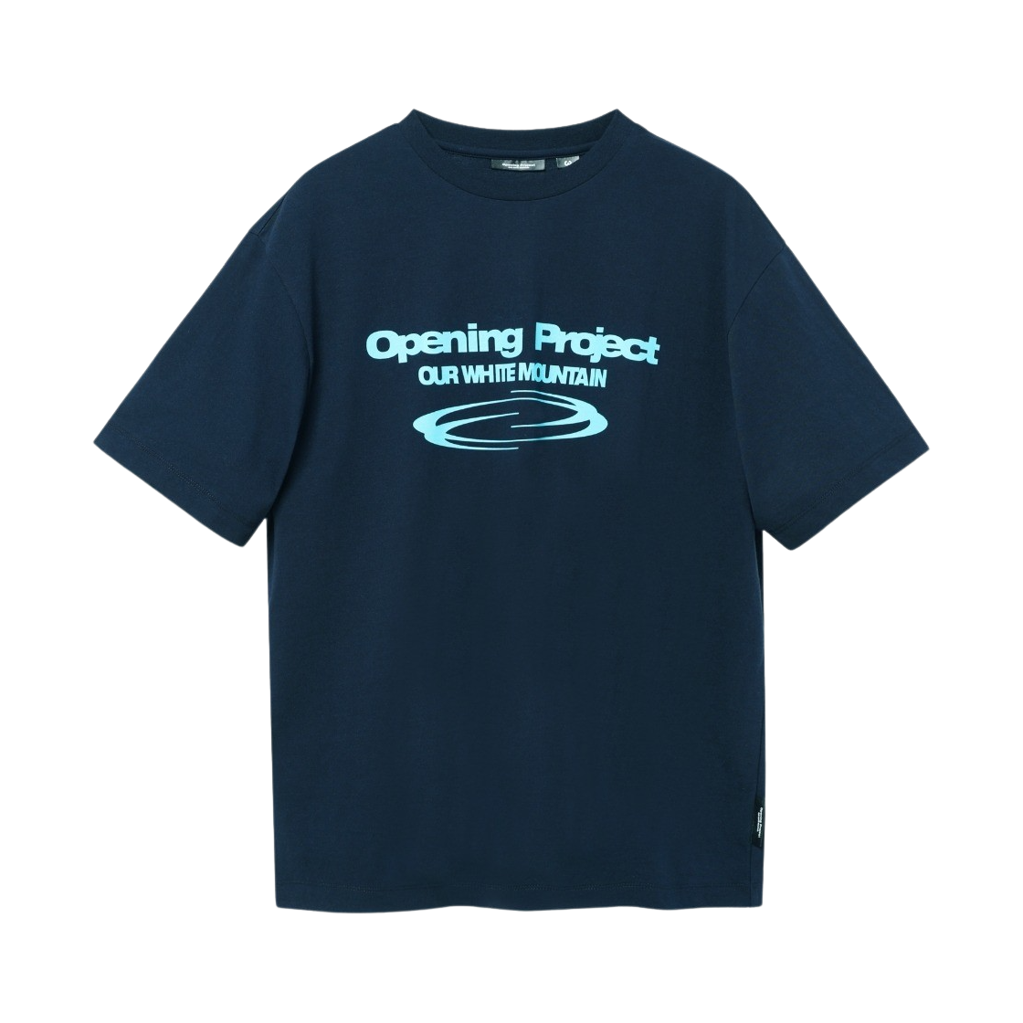 오프닝프로젝트 아이덴티티 티셔츠 네이비
