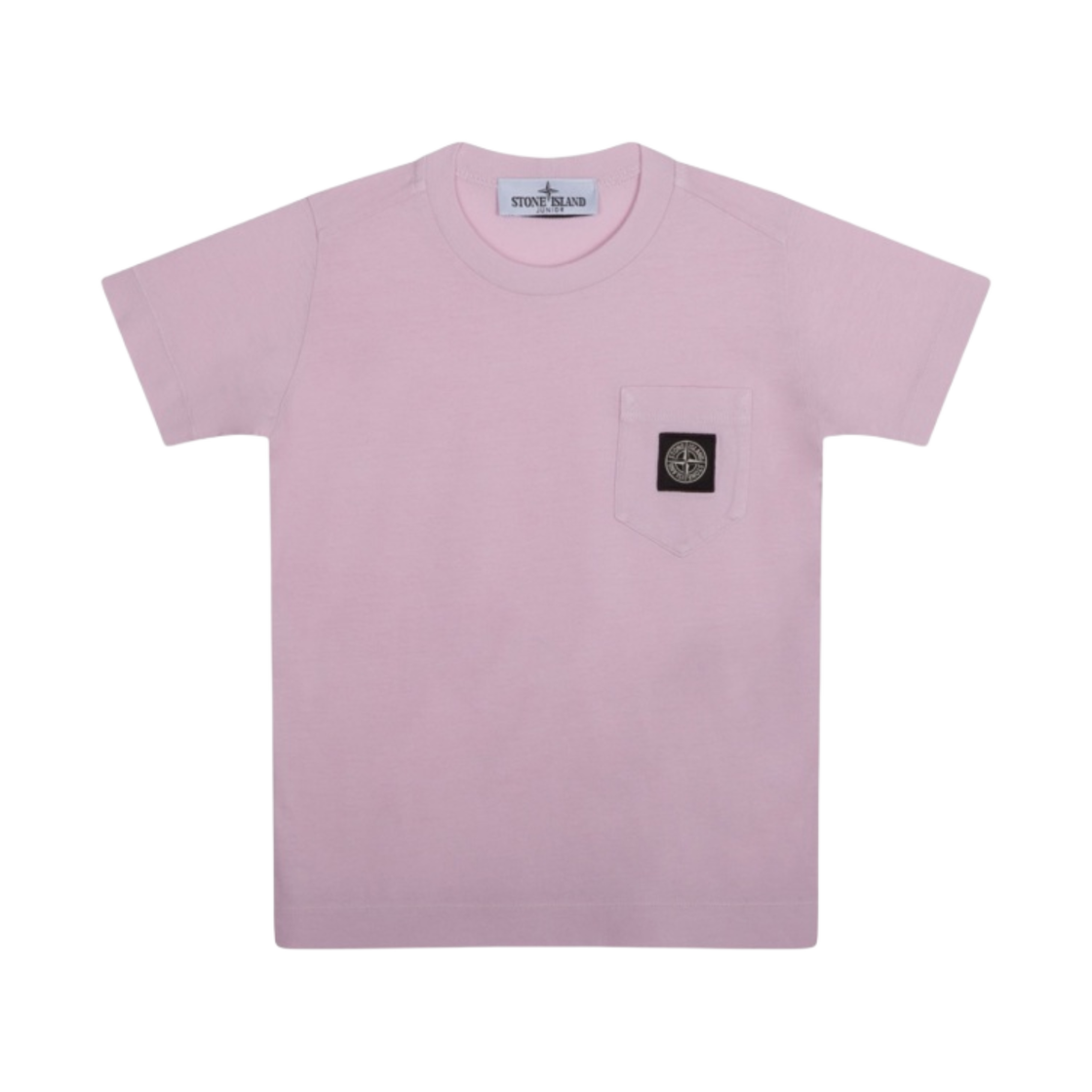801620347-V0080 (Kids) Stone Island 20347 Short Sleeve T-Shirt Pink - 24SS