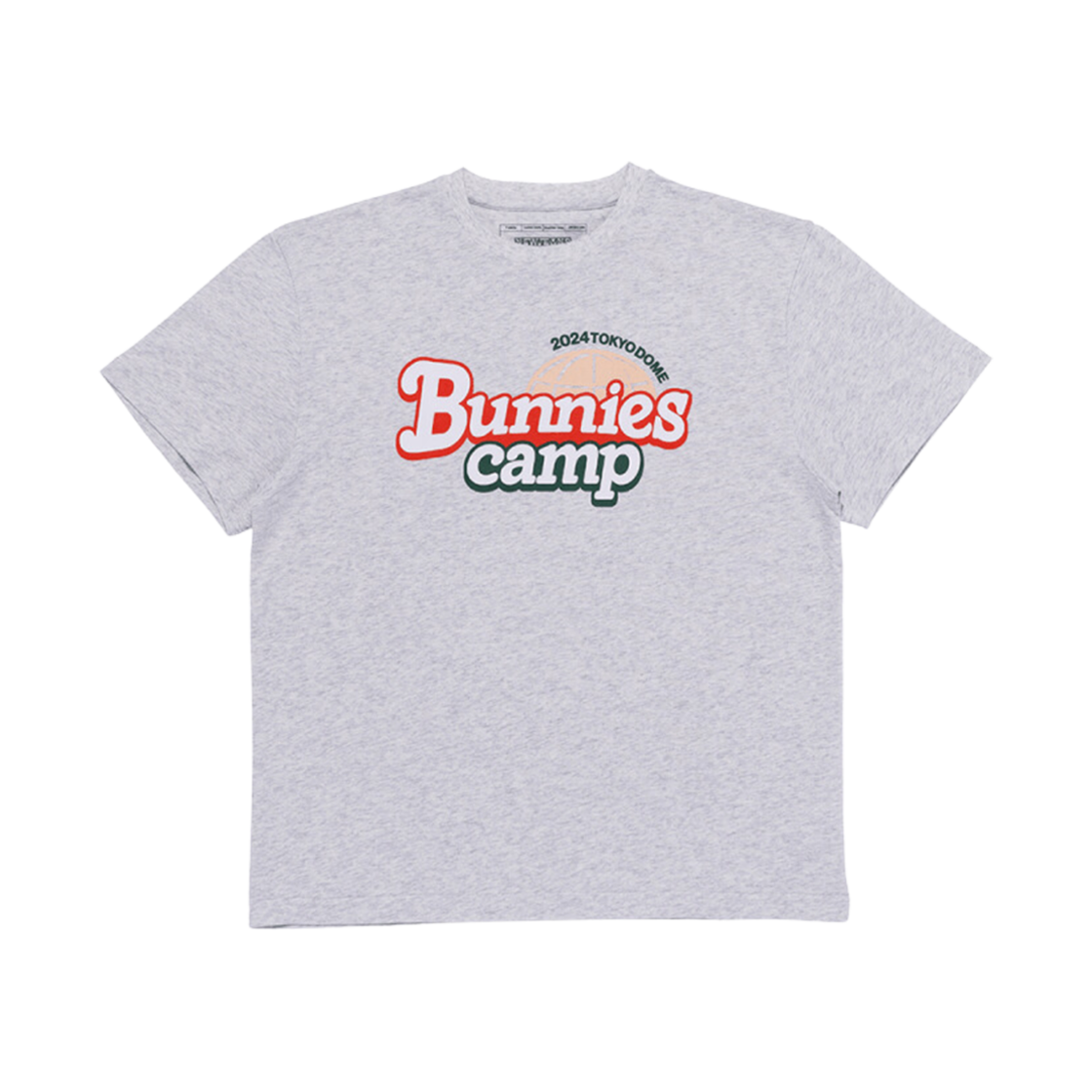 NewJeans 東京ドーム BUNNIES CAMP ライトグレー Lサイズ NewJeans BUNNIES CAMP 2024 東京ドーム Tシャツ L - メルカリ