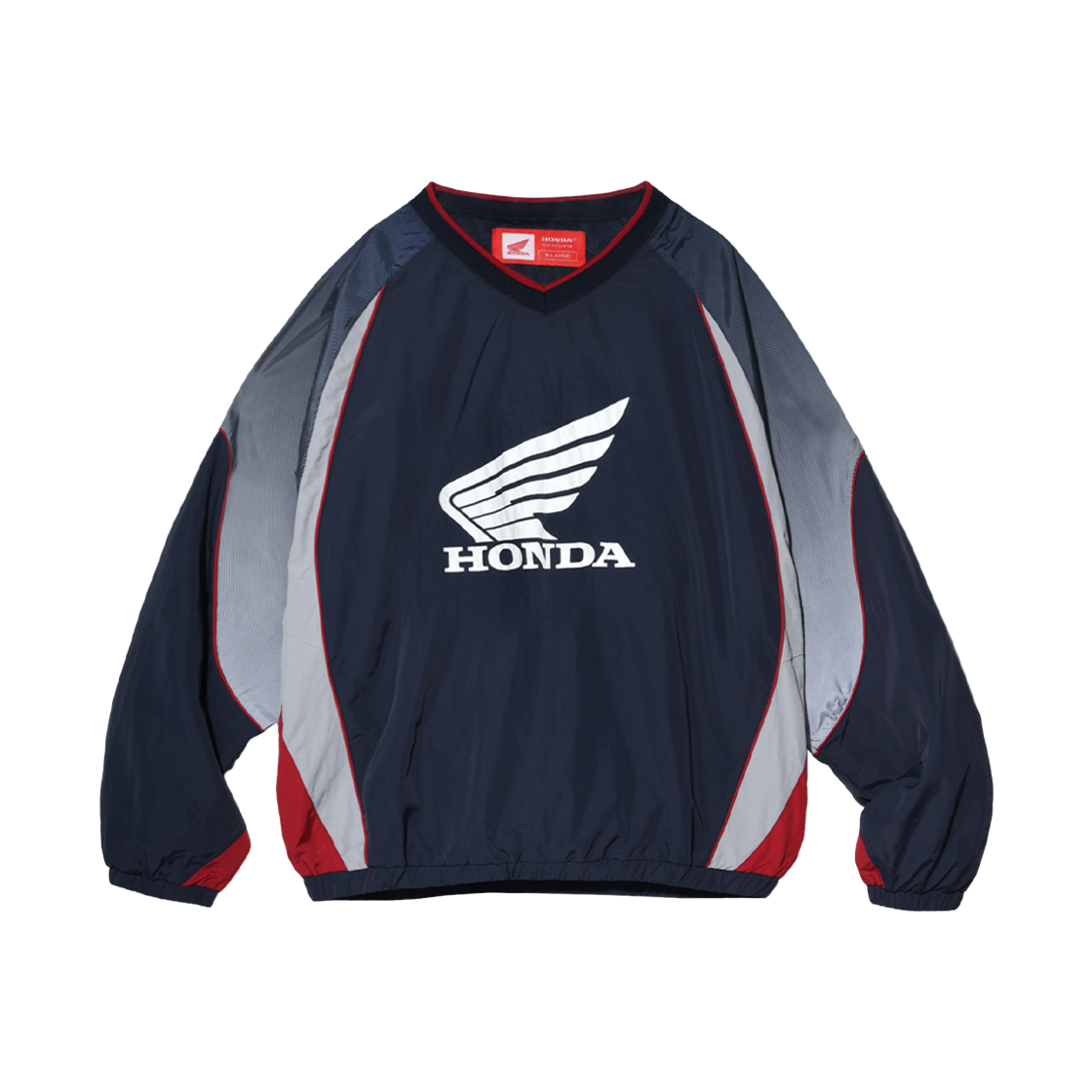 HEF1LS399SNA / HFS1LS399SNA Honda Speed Track Nylon Long Sleeve Navy - 대표 이미지 #1