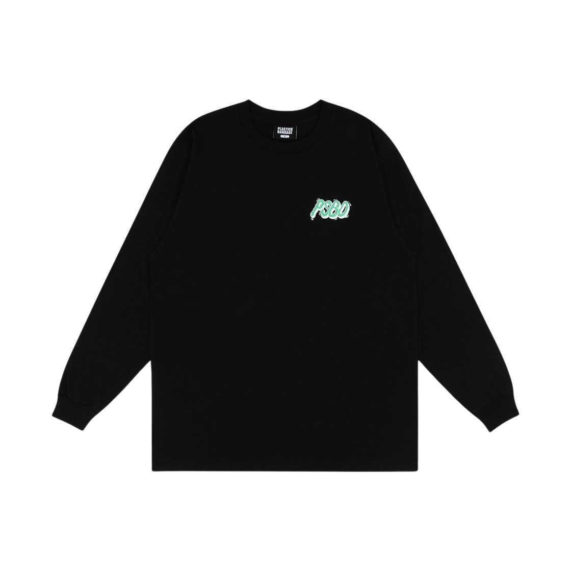 플라스틱밴디지 젤리 로고 슬리브 블랙(Plastick Bandage Jelly Logo Long Sleeve Black)