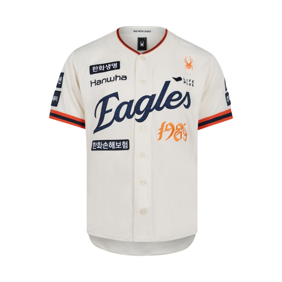 한화 이글스 스파이더 40주년 레거시 어센틱 유니폼 아이보리 (논 마킹 버전)(Hanwha Eagles Spyder 40th Legacy Authentic Uniform Ivory (Non Marking Ver.))