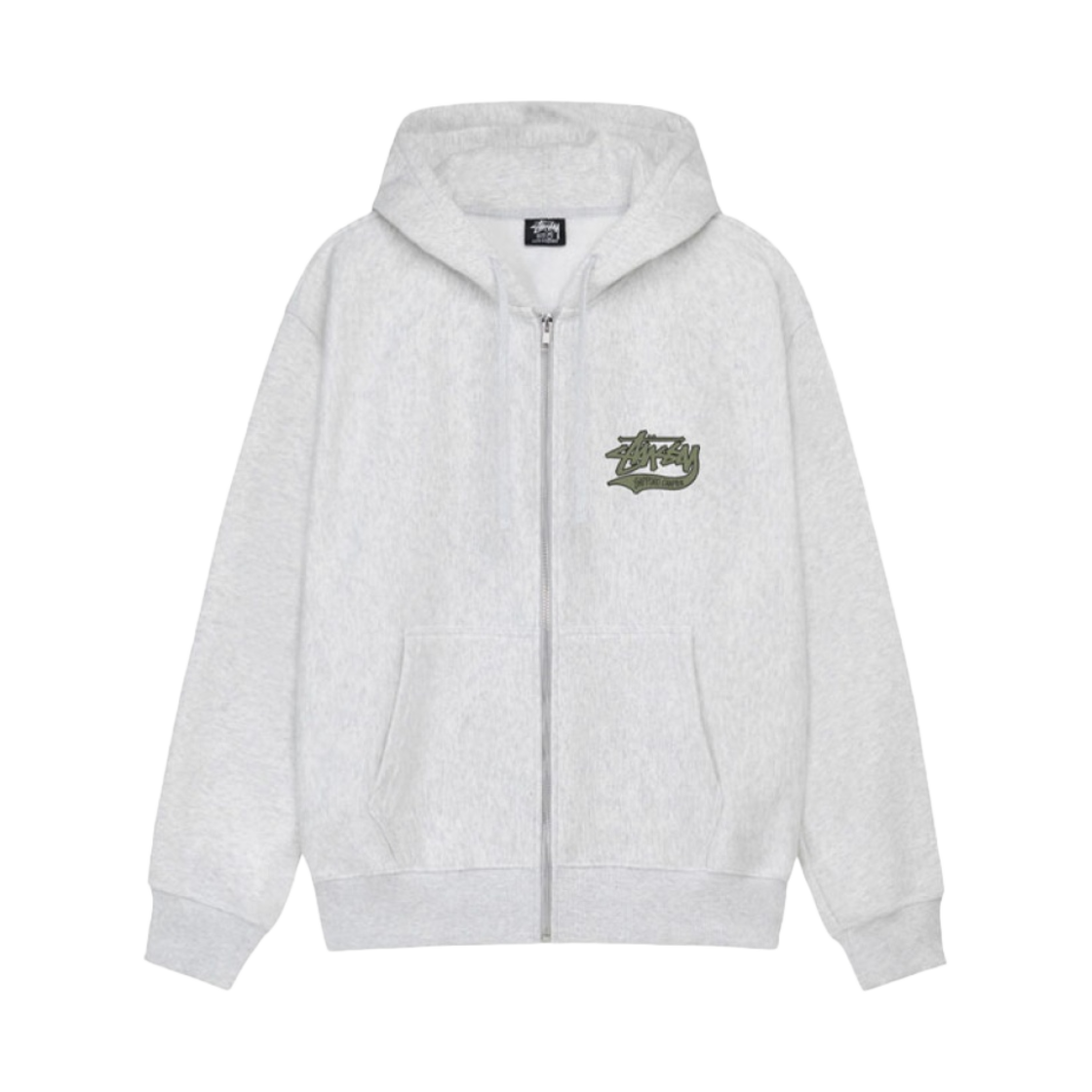스투시 삿포로 후드집업 애쉬 헤더(Stussy Sapporo Zip Hoodie Ash Heather) - 2