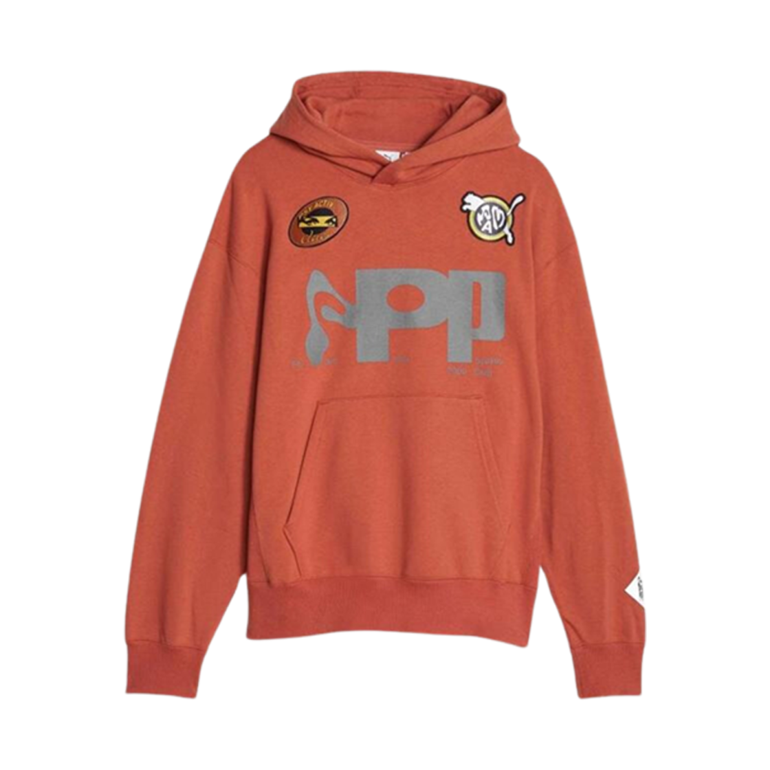 푸마 x P.A.M. 그래픽 후드 오렌지(Puma x P.A.M. Graphic Hoodie Orange) - 1