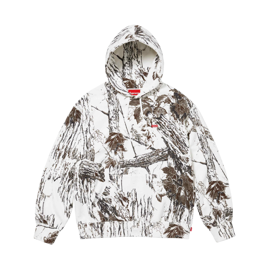 슈프림 스몰 박스 후드 스웨트셔츠 스노우 카모 - 24SS