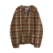 Our Legacy Cardigan Mohair Ament Check