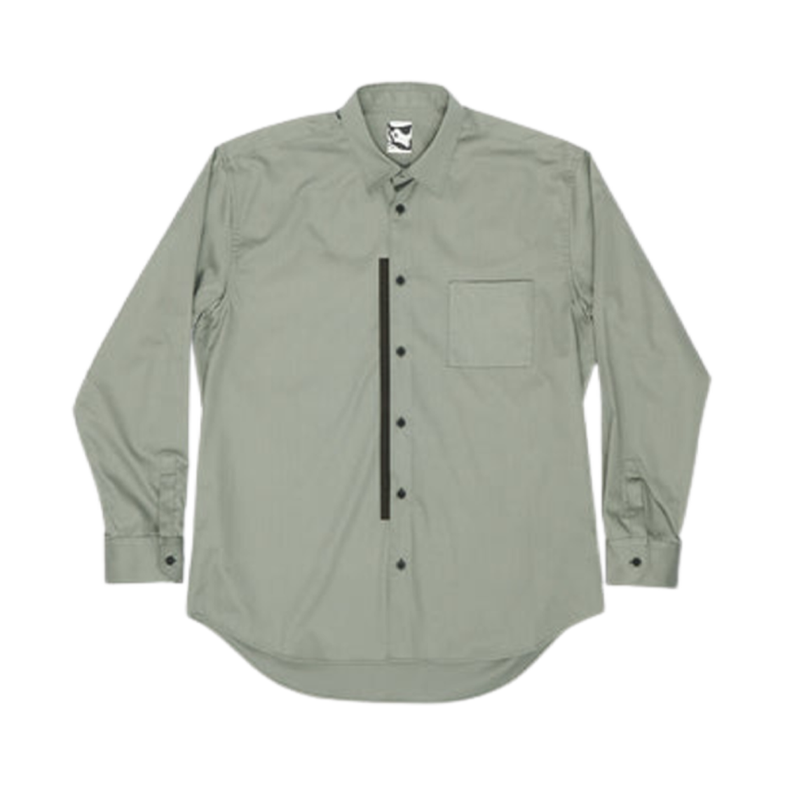 AW23GR2A3ABWS GR10K Popelin L/S Shirt Washed Sage