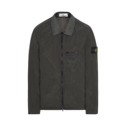 Stone Island 11219 Nylon Metal In Econyl Regenerated Nylon Overshirt Musk Green - 24SS