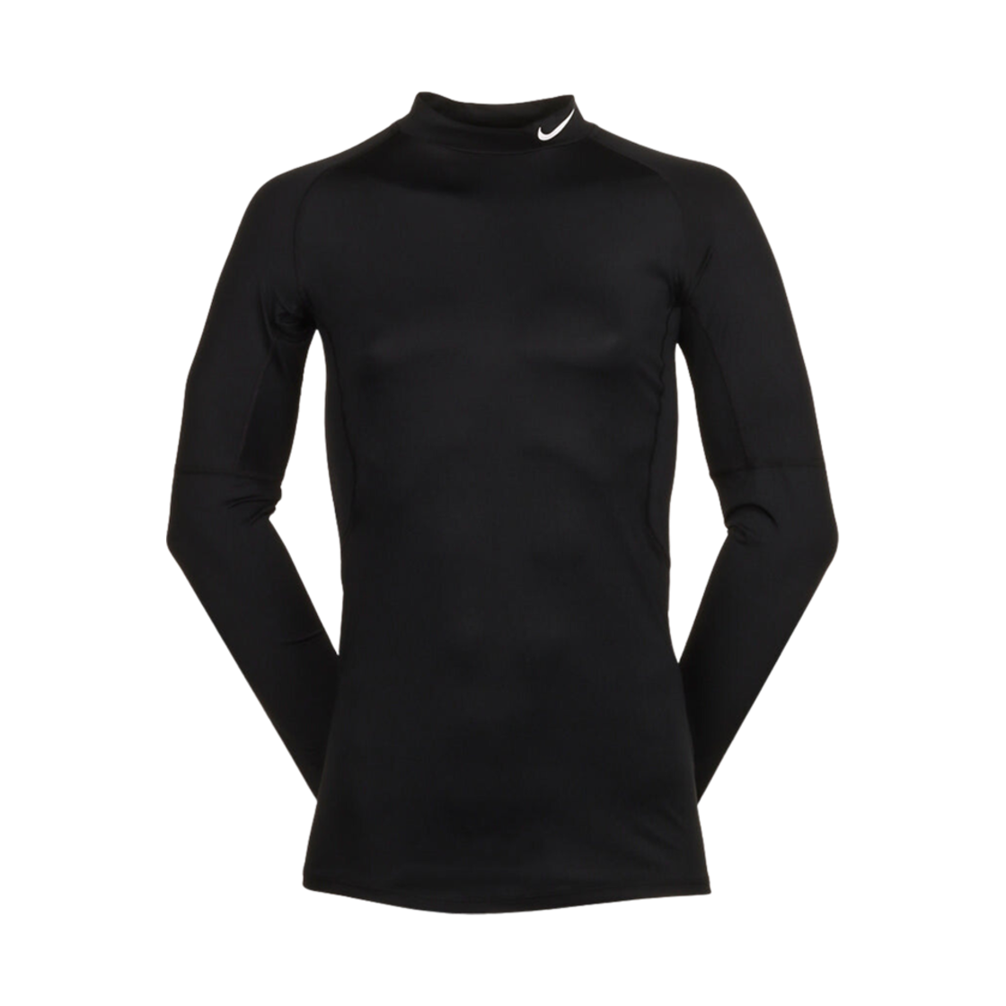 nike pro core mock neck