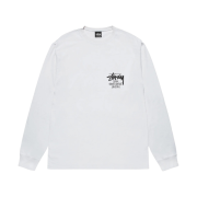 Stussy Stock DSM London LS T-Shirt White 2024