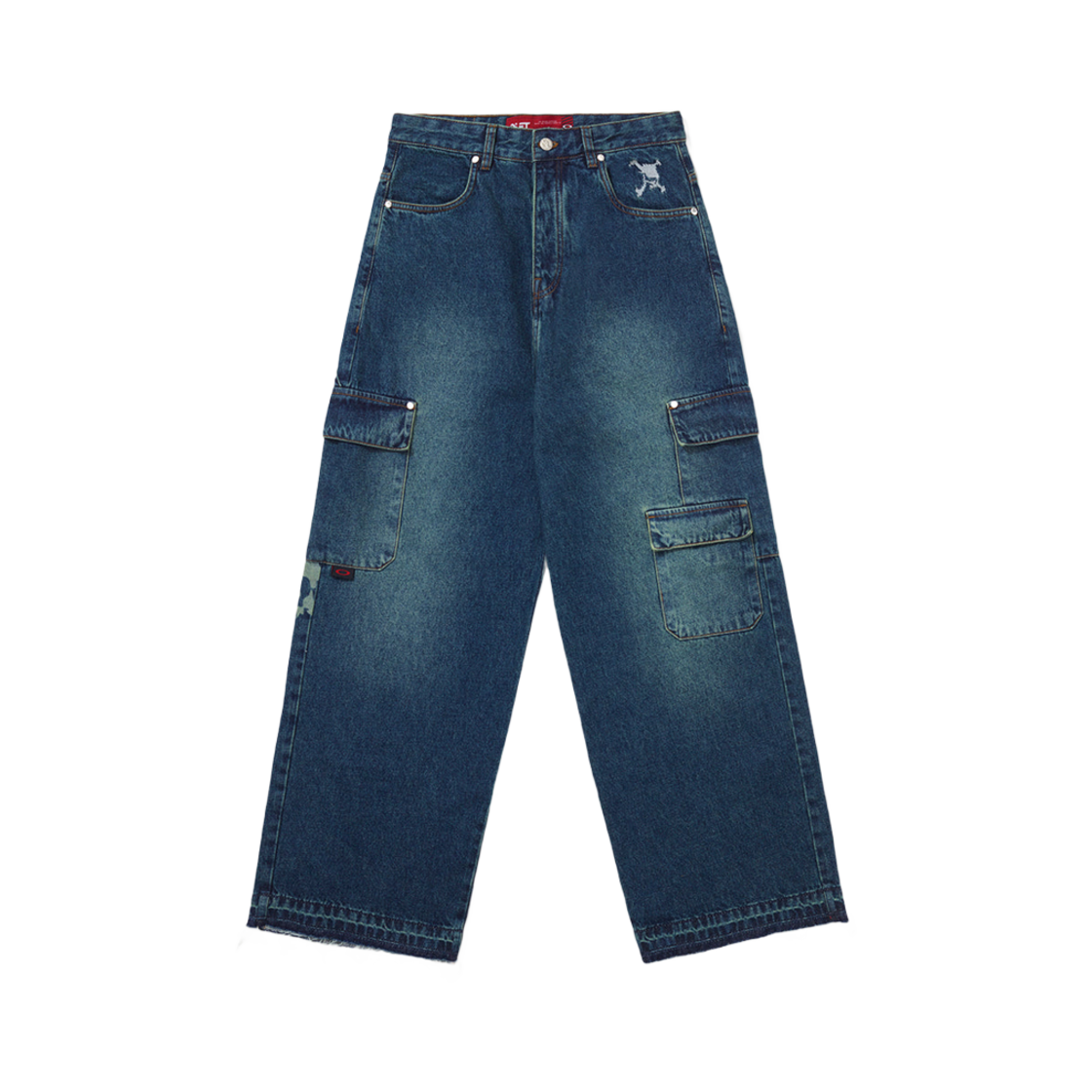 FOA406542-6AC Oakley x Piet Skull Industrial Denim Blue