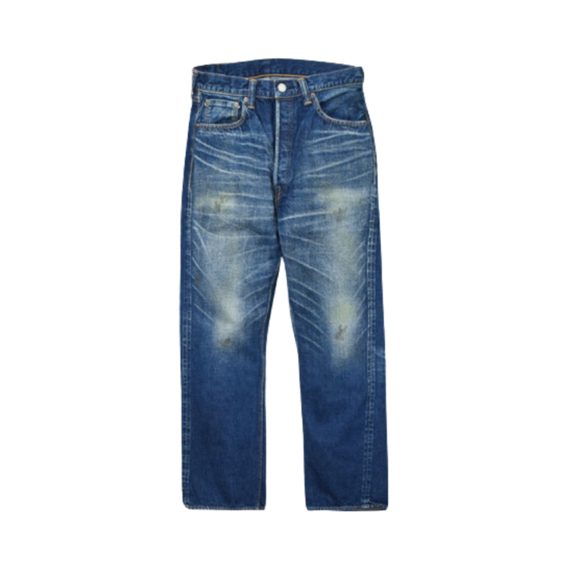 1344-0105 Fullcount 1344-0105 More Than Real Wide Denim Indigo Blue