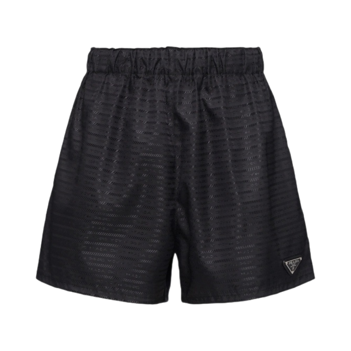 (W) 프라다 리나일론 쇼츠 블랙((W) Prada Re-Nylon Shorts Black) - 1