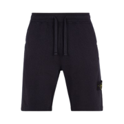 Stone Island 63460 Old Treatment Regular Fit Bermuda Shorts Blue - 24SS