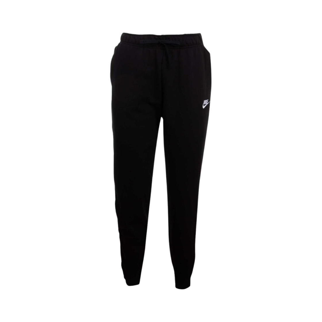 (W) 나이키 NSW 클럽 플리스 미드 라이즈 조거 블랙 - US/EU((W) Nike NSW Club Fleece Mid Rise Joggers Black - US/EU) - 1