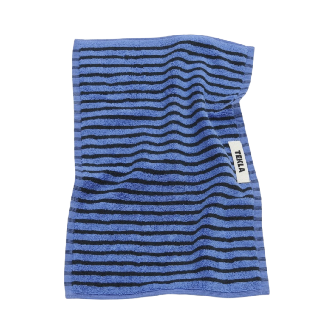 테클라 타월 블루 블랙(Tekla Towels Blue Black)