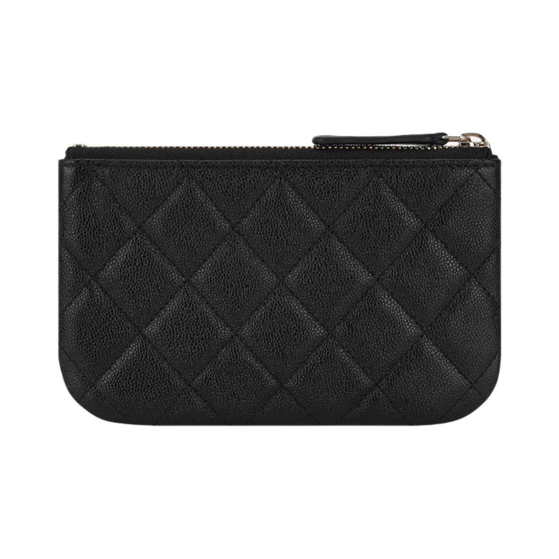 샤넬 스몰 파우치 그레인드 카프스킨 & 골드 메탈 블랙(Chanel Small Pouch Grained Calfskin & Gold Black) - 2