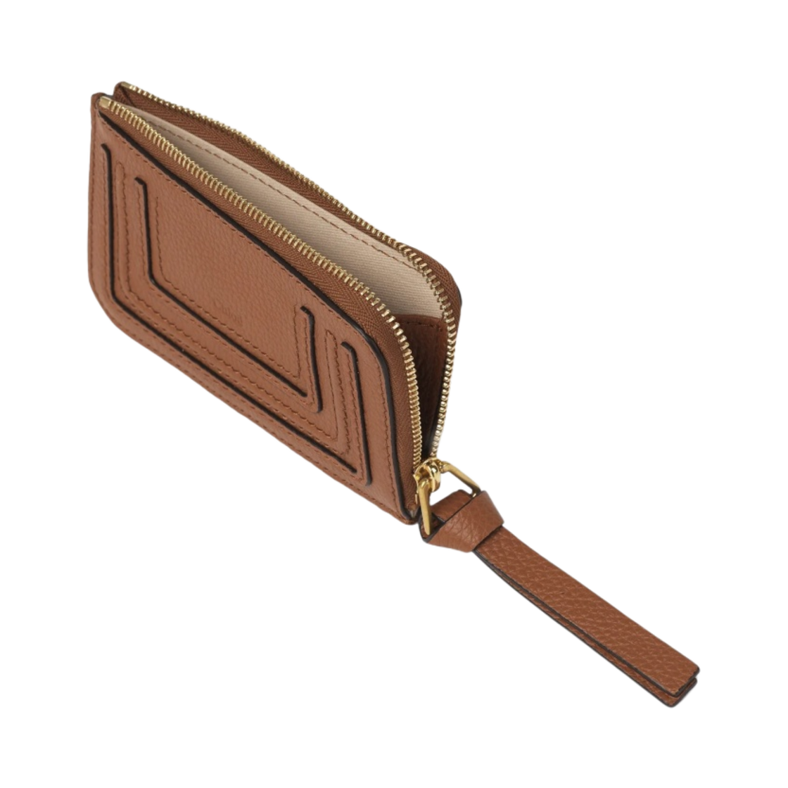 끌로에 마르씨 스몰 동전 지갑 탄(Chloe Marcie Small Coin Purse Tan) - 2