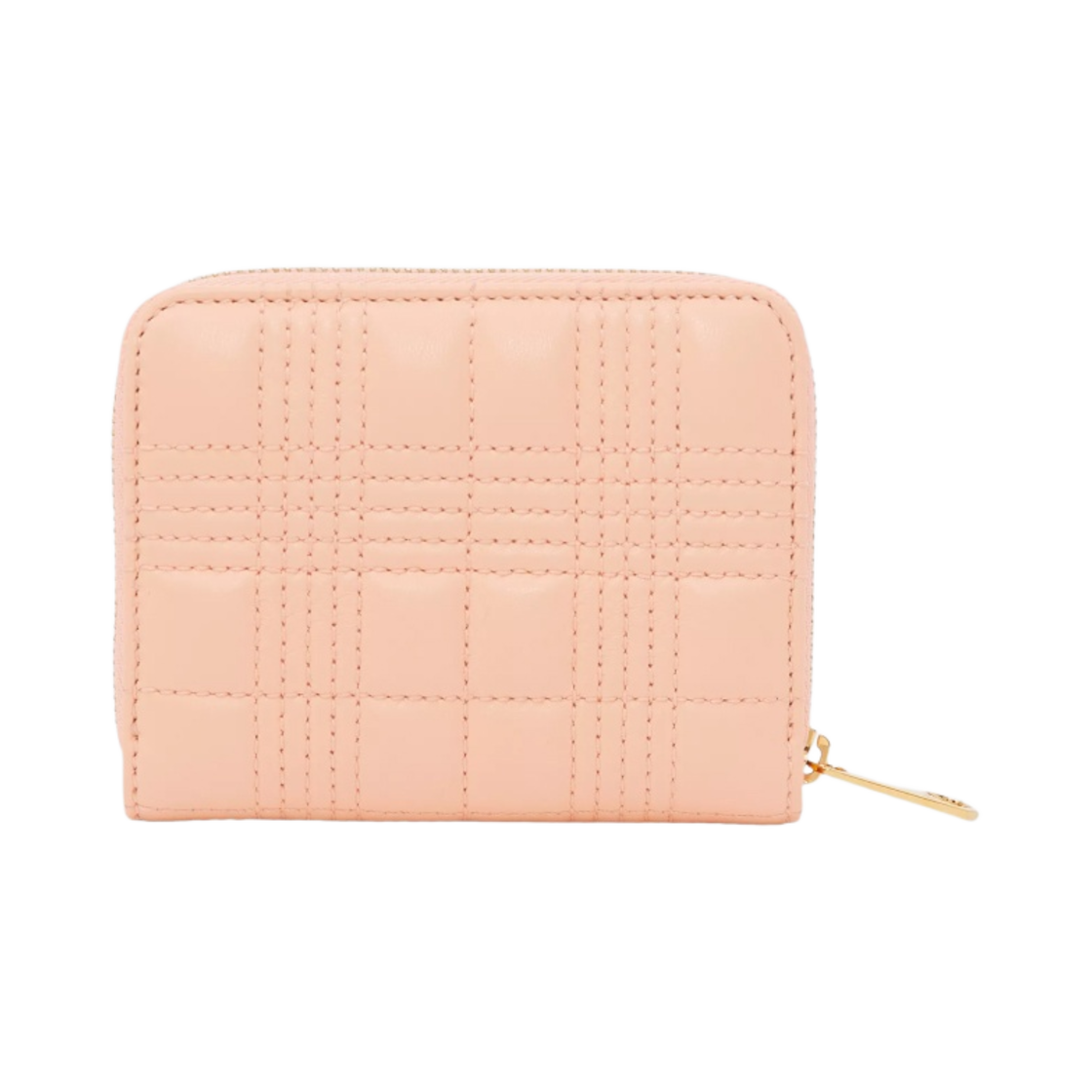 버버리 퀼티드 레더 롤라 지퍼 지갑 피치 핑크(Burberry Quilted Leather Lola Zip Wallet Peach Pink) - 4