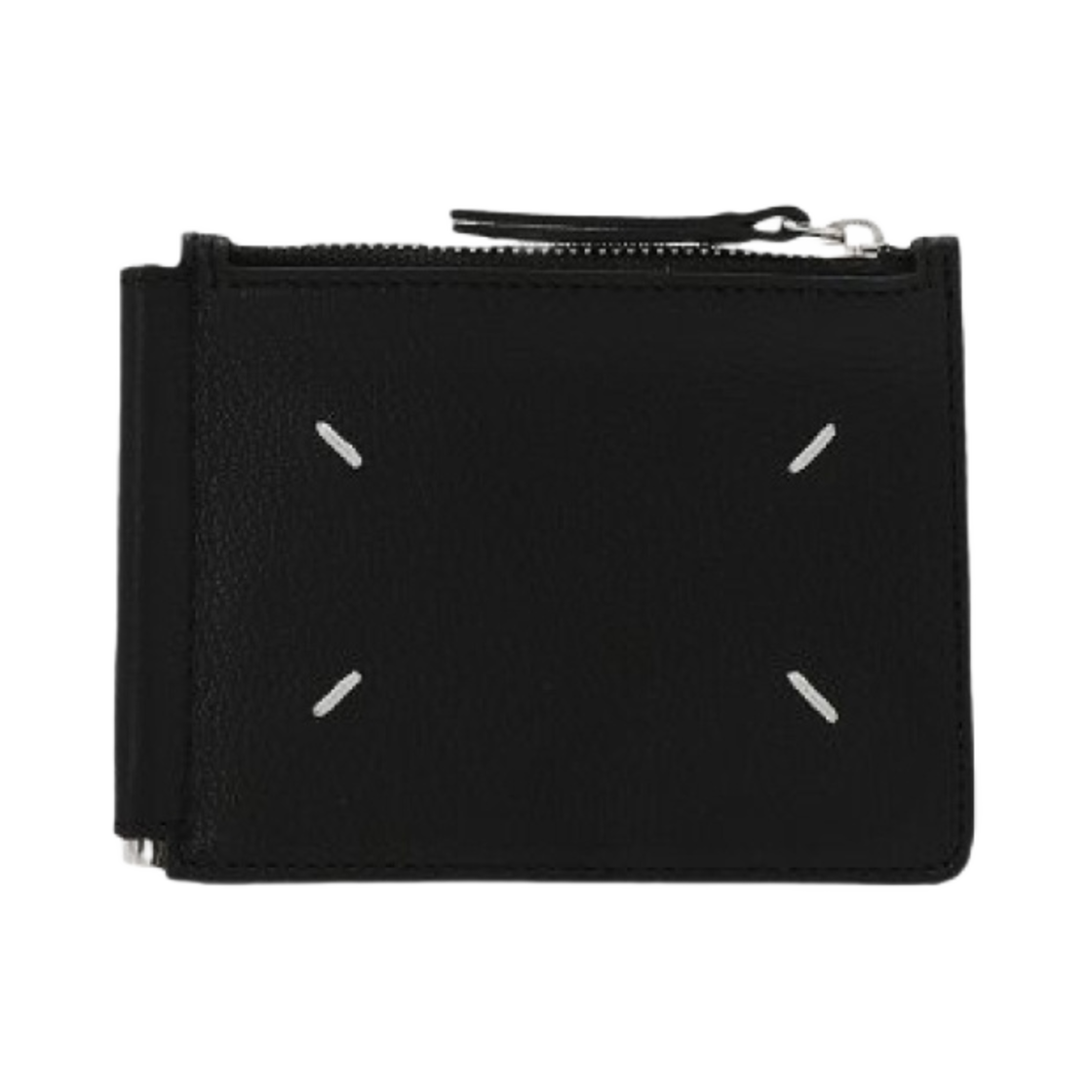 SA1UI0004P4806T8013 Maison Margiela Four Stitches Wallet Black - 대표 이미지 #1