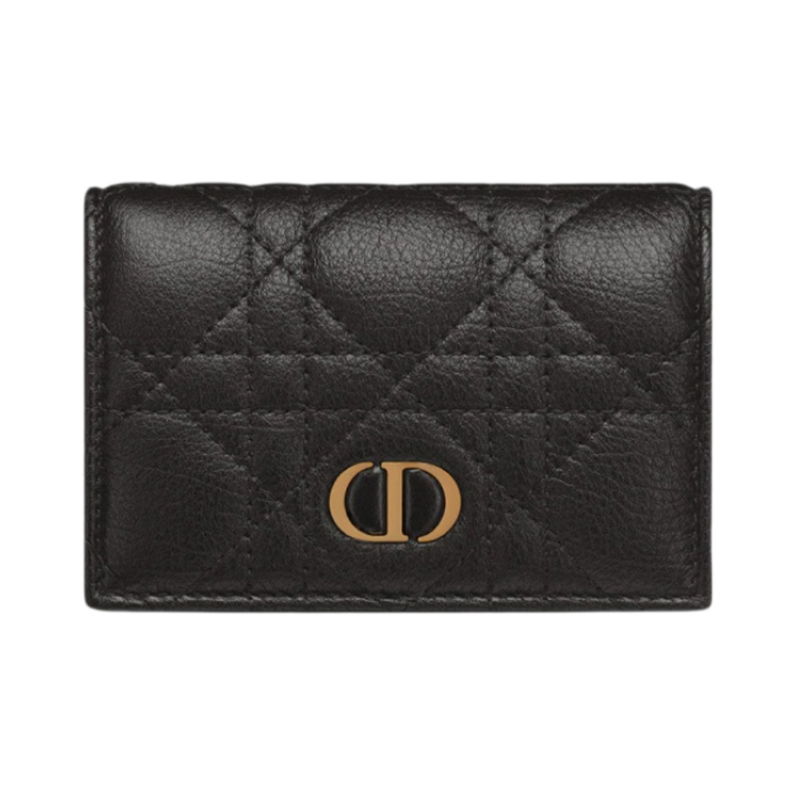【定番のブラックが欲しい！】Dior CARO XS ウォレット 収納抜群&可愛い♪〉DIOR CARO XS ウォレット (Dior/折りたたみ