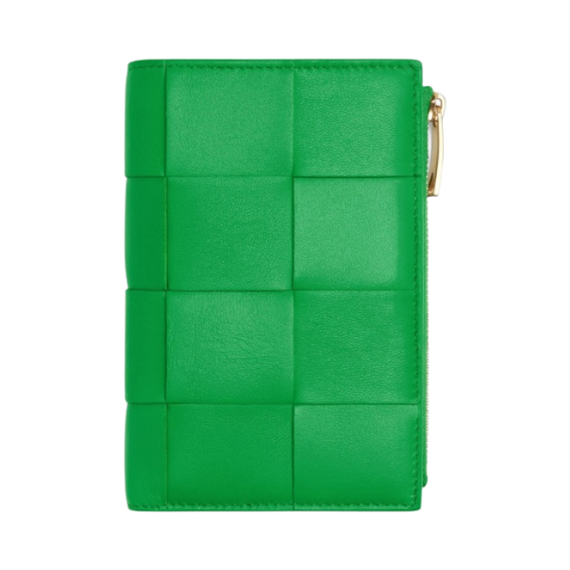 보테가 베네타 폴더형 지퍼 지갑 패러킷(Bottega Veneta Bi-Fold Zip Wallet Parakeet) - 1