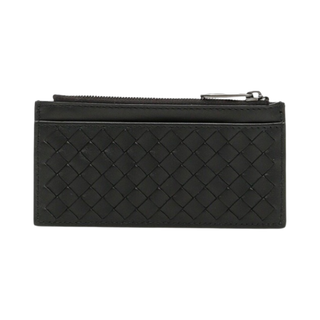 보테가 베네타 지퍼 카드 케이스 블랙(Bottega Veneta Zipped Card Case Black) - 2