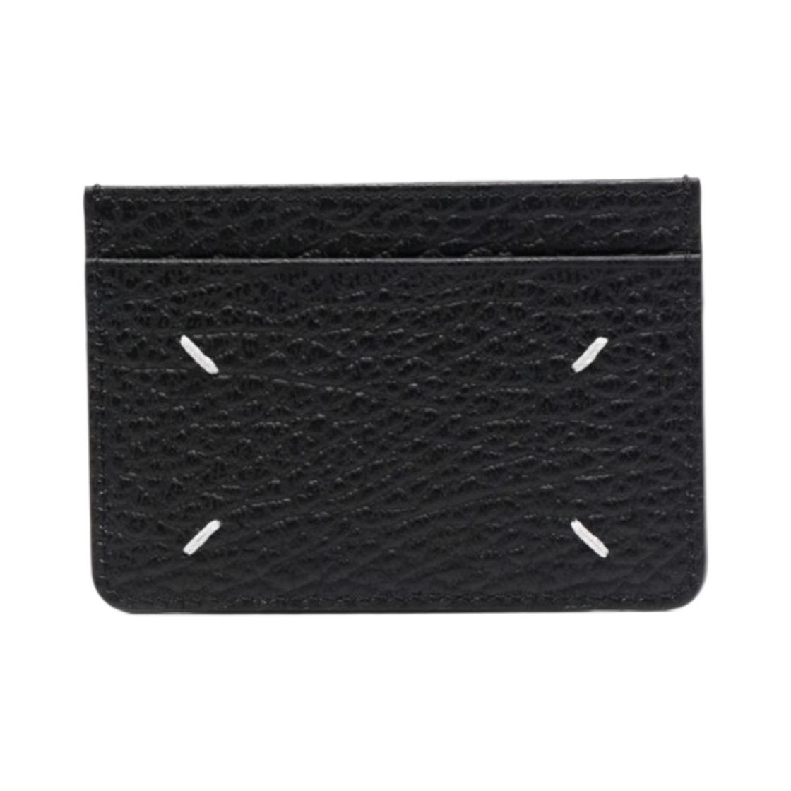 메종 마르지엘라 포 스티치 카드 홀더 블랙(Maison Margiela Four Stitch Card Holder Black)