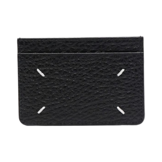 SA1VX0005P4455T8013 Maison Margiela Four Stitch Card Holder Black