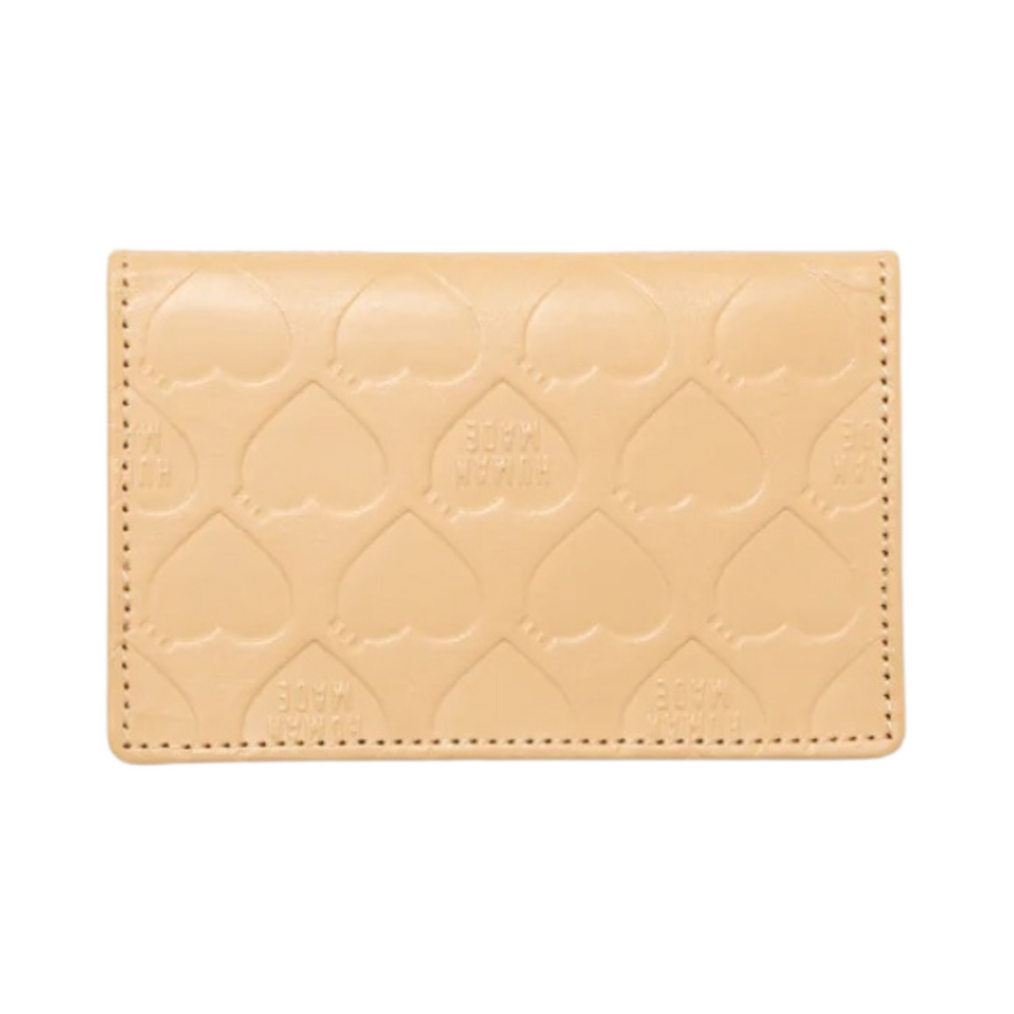 휴먼 메이드 레더 카드 케이스 베이지 | Human Made | KREAM