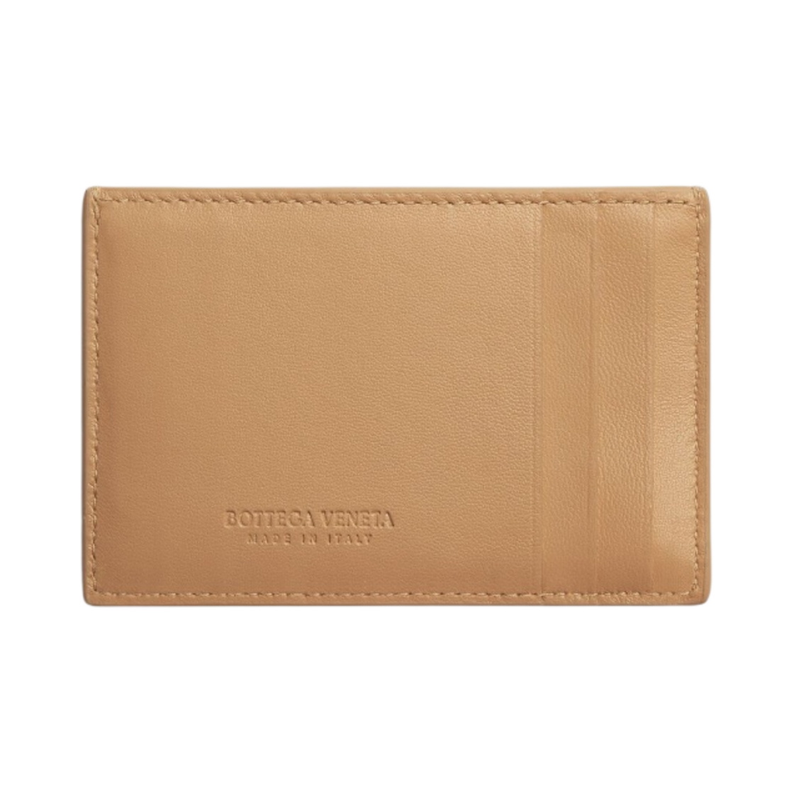보테가 베네타 카드 케이스 램스킨 & 카프스킨 아몬드(Bottega Veneta Credit Card Case Lambskin & Calfskin Almond) - 2
