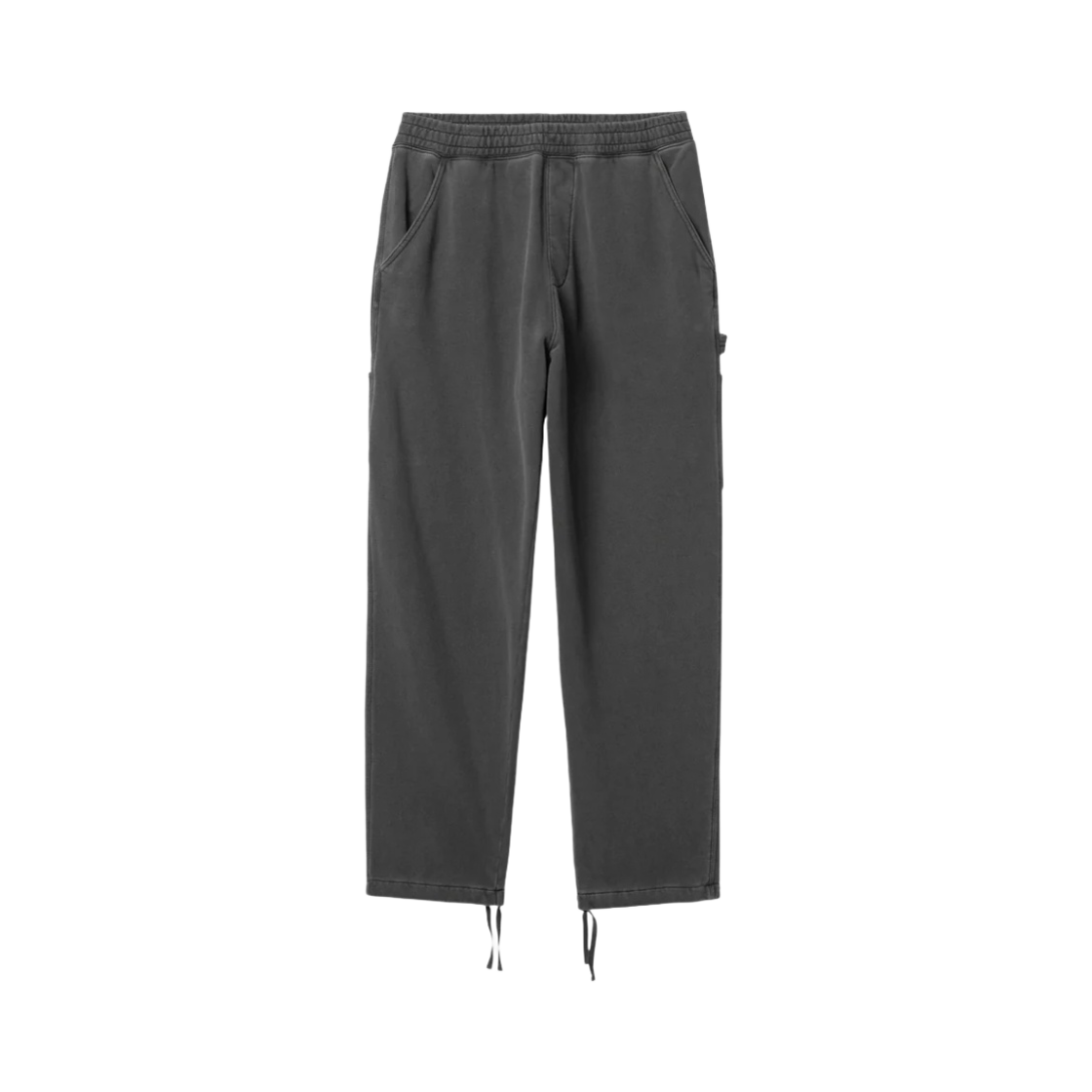 칼하트 WIP 알링 싱글 니 스웨트팬츠 블랙 가먼트 다이드(Carhartt WIP Arling Single Knee Sweat Pant Black Garment Dyed) - 1
