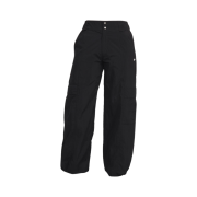 (W) Nike NSW High Waisted Woven Cargo Pants Black - Asia