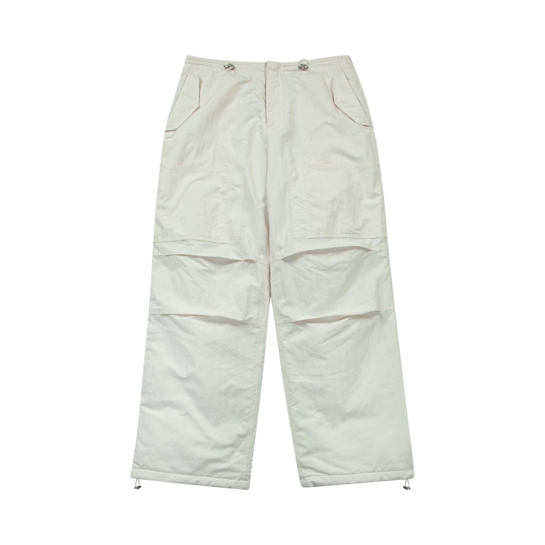 더바이닐하우스 패디드 파라슈트 팬츠 크림