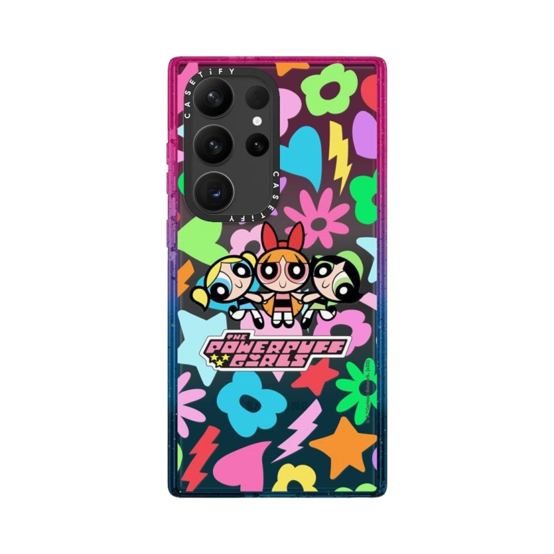 케이스티파이 x 파워퍼프걸 갤럭시 아이콘 임팩트 케이스 반투명 코튼 캔디(Casetify x The Powerpuff Girls Galaxy Icons Impact Case Sheer Cotton Candy) - 2