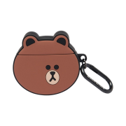 Maison Kitsune x Line Friends Brown AirPods Case