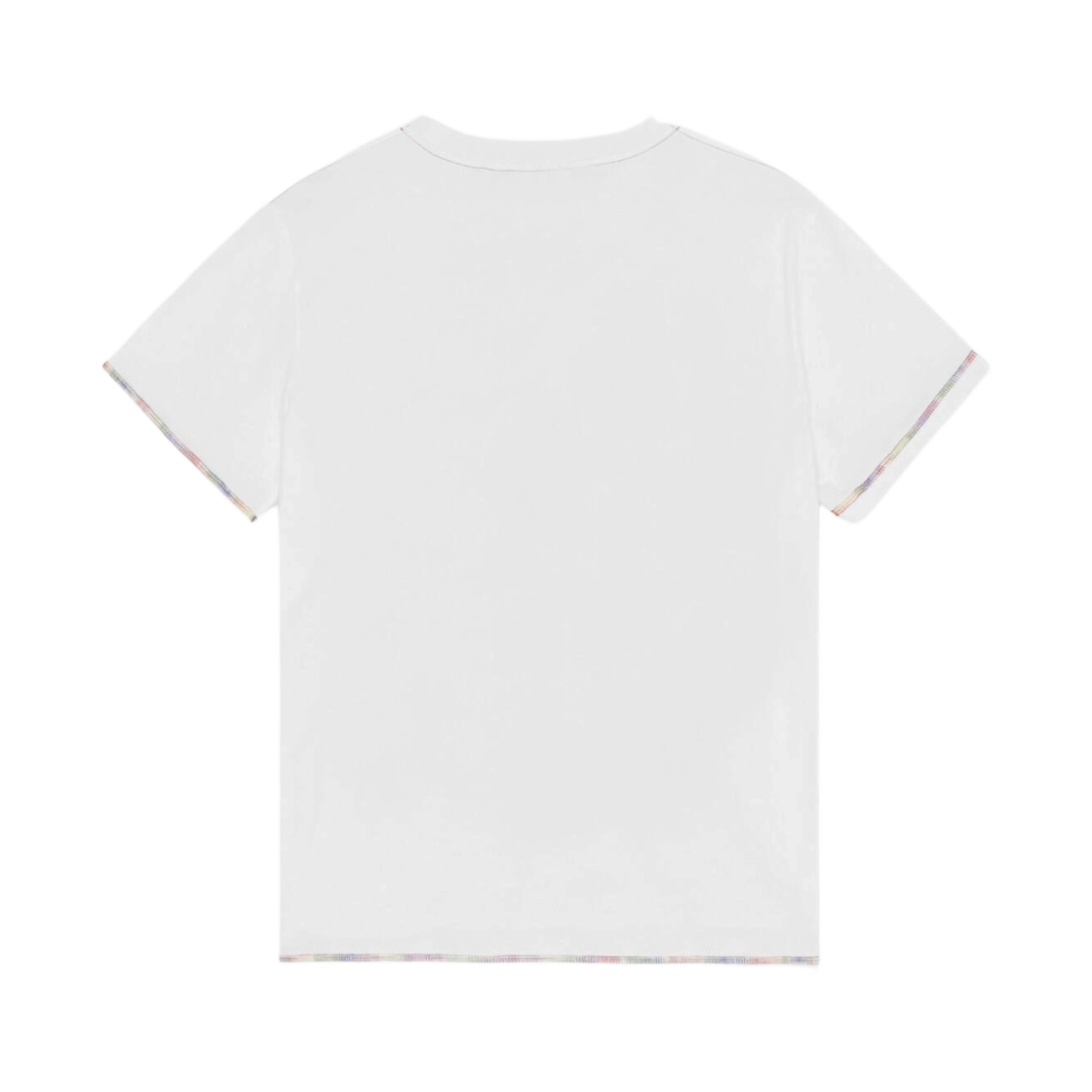 (W) 가니 스마일리 티셔츠 브라이트 화이트((W) Ganni Smiley T-Shirt Bright White) - 2