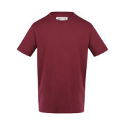 Maison Margiela Organic Cotton T-Shirt Bordeaux