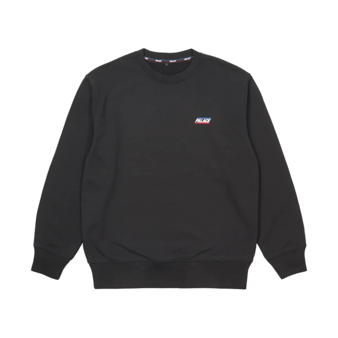 팔라스 베이지컬리 어 크루넥 블랙 - 23SS(Palace Basically A Crew Neck Black - 23SS) - 1