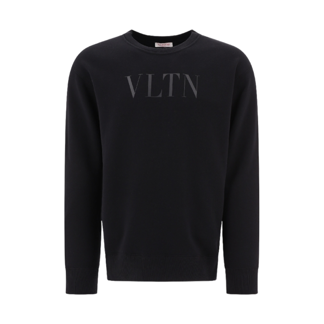 발렌티노 VLTN 로고 프린트 스웨트셔츠 블랙(Valentino VLTN Logo Print Sweatshirt Black)