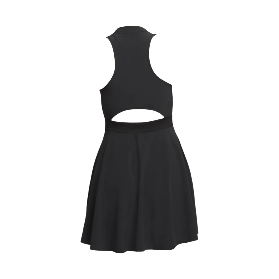 (W) 나이키 드라이핏 어드밴티지 테니스 드레스 블랙 - 아시아((W) Nike Dri-Fit Advantage Tennis Dress Black - Asia) - 2