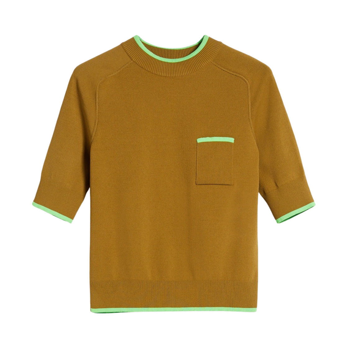(W) 막스마라 퀴이토 레이온 스웨터 카키((W) Max Mara Quito Rayon Sweater Khaki) - 1