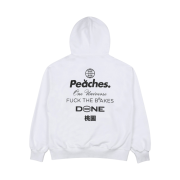 Peaches. Staple Hoodie White