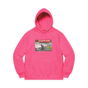 Supreme x Thrasher Hooded Sweatshirt Magenta - 21FW