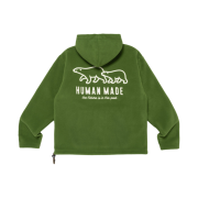 Human Made Fleece Hoodie Green