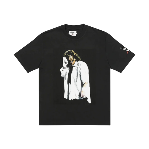 Palace x WWE Mankind Sock T-Shirt Black - 23SS