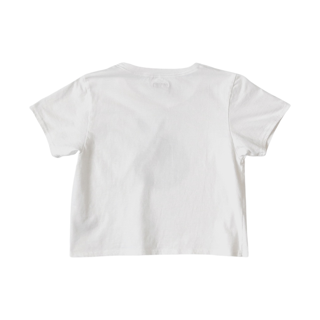 (W) 캐피탈 20-T-클로스 크롭드 티셔츠 콘초 코니보위트 화이트((W) Kapital 20-T-Cloth Cropped T-Shirt Concho Coneybowypt White) - 2