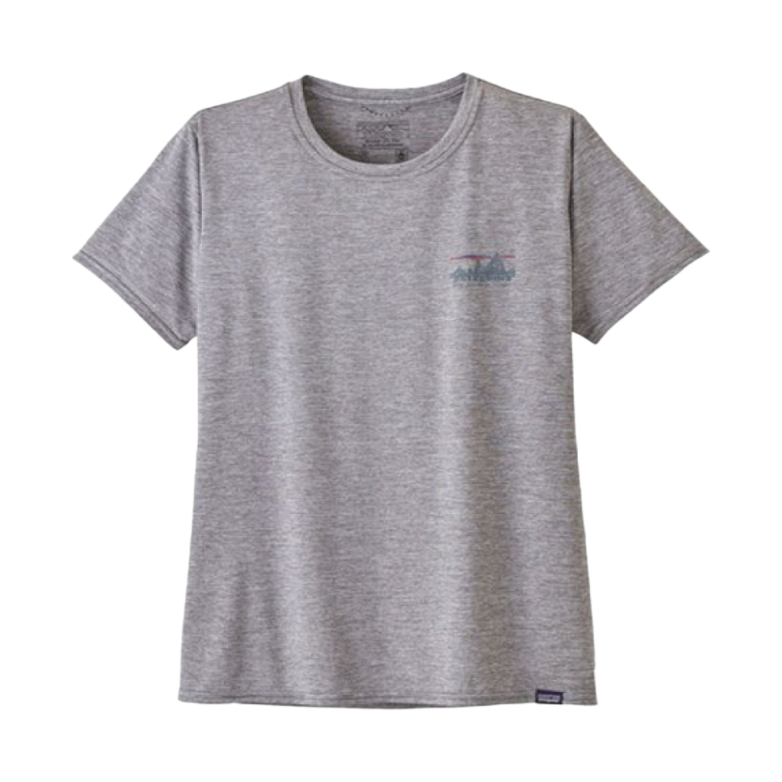 (W) 파타고니아 캐필린 쿨 데일리 그래픽 티셔츠 '73 스카이라인 페더 그레이((W) Patagonia Capilene Cool Daily Graphic T-Shirt '73 Skyline Feather Grey) - 2