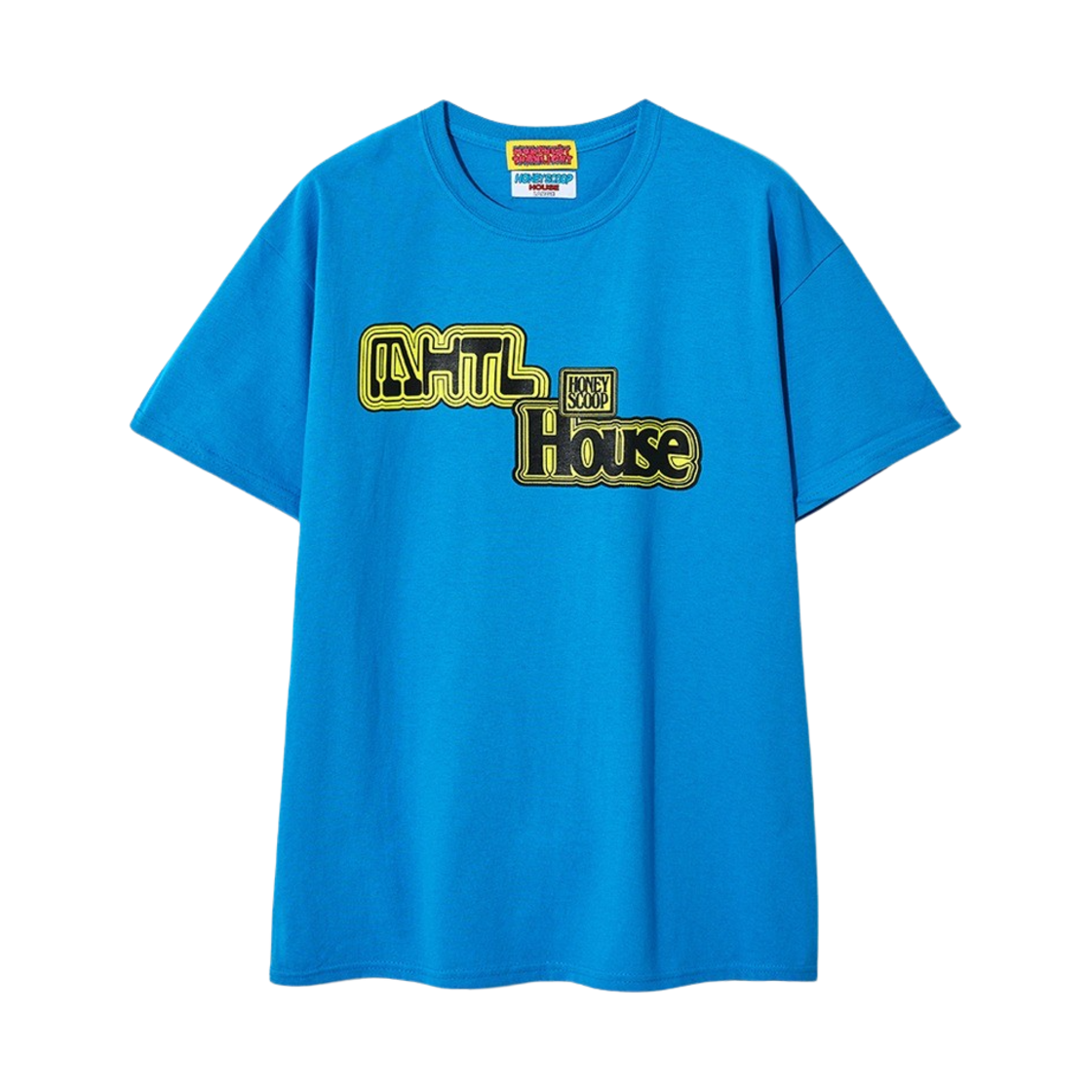 허니스쿱하우스 x 엠에이치엘 스택 티셔츠 사파이어(Honey Scoop House x MHTL Stack T-Shirt Sapphire) - 1